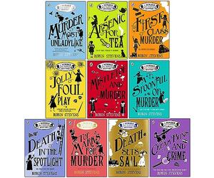 A Murder Most Unladylike Mystery Series 10 Books Collection Set par Robin Stevens (Murder Most Unladylike, Arsenic For Tea, First Class Murder, Jollyfoul Play, GUI et Murder, Top Marks For Murder..