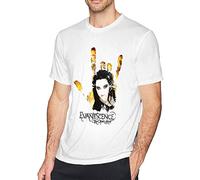 A-My Lee Evanes-Cence Mens Tee Funny Short Sleeve T-Shirt Black T-Shirts à Manches Courtes(X-Large)