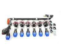 A.N. - Regenengel easystart Kit de distribution Pro raccords de tuyaux 32 mm 1" Répartiteur mural Construction de distribution (6 zones)