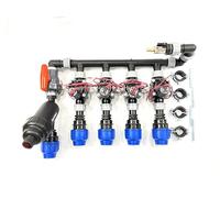 A.N. - Regenengel easystart Kit de distribution Pro raccords de tuyaux 32 mm 1" Répartiteur mural Construction de distribution (4 zones)