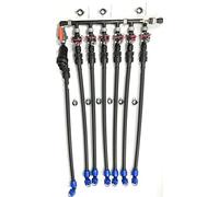 A.N. - Regenengel easystart Kit de répartiteur Premium Hunter pour raccords de tuyaux 25 mm 3/4" Répartiteur mural Construction de distribution (6 zones)