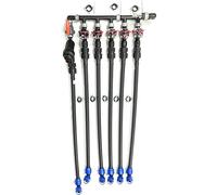 A.N. - Regenengel easystart Kit de répartiteur Premium Hunter pour raccords de tuyaux 25 mm 3/4" Répartiteur mural Construction de distribution (5 zones)