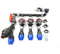 A.N. - Regenengel easystart Pro Hunter Kit de distribution pour raccords de tuyaux 32 mm 1" Répartiteur mural Construction de distribution (3 zones)