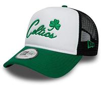 A New Era Casquette Trucker Colour Block Boston Celtics Blanc/Vert