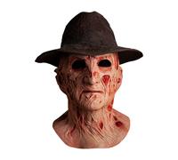 Trick Or Treat Studios Le Cauchemar de Freddy Masque Latex Deluxe avec Chapeau Freddy Krueger