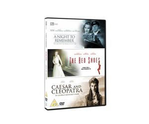 A Night to Remember/Caesar & Cleopatra - Classic Films Triple - A Night To Remember/The Red Shoes/Caesar and Cleopatra [Import anglais]
