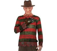 A Nightmare On Elm Street - Costume '" 'Freddy Krueger' - Homme/Dame Unie SM1869 (M) (Rouge/Brun)