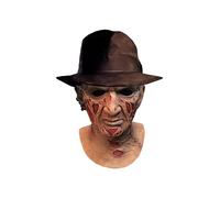 A Nightmare On Elm Street de Luxe Freddy Adulte Masque Latex Avec Fedora Chapeau