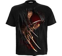 WB Horror - Freddy Claws - Elm Street - T-Shirt - Noir - XXL
