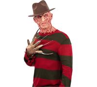 A Nightmare On Elm Street - Pull de costume '" 'Freddy Krueger" - Homme SM2582 (XL) (Marron/Rouge)