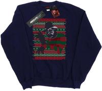 A Nightmare On Elm Street - Sweat-shirt pour femme BI9513 (M) (Bleu marine)