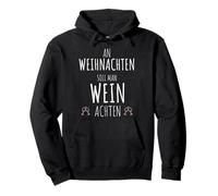 À Noël, on Veut Le vin « Huit Christmas » Sweat à Capuche