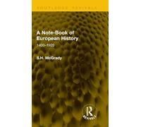 A Note-Book of European History