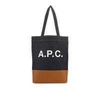 A.p.c. - Axel Tote Bag - Homme - Sacs - Bleu - Taille: ONE Size