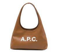 A.p.c. - Baby Ninon Shoulder Bag - Femme - Sacs - Brun - Taille: ONE Size