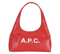 A.p.c. - Baby Ninon Shoulder - Femme - Sacs - Rouge - Taille: ONE Size