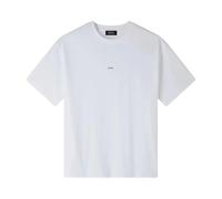 A.p.c. - Boxy Micro Logo T-shirt - Homme - Tops - Blanc - Taille: XL