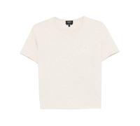A.p.c. - Boxy Petit VPC T-shirt - Femme - Tops - Beige - Taille: 40 FR