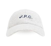 A.p.c. - Charlie Baseball Cap - Homme - Accessoires - Gris - Taille: 60 CM