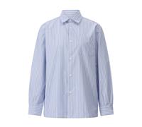 A.p.c. - Chemise Rayée Oversize Sela - Femme - Blouses et Chemises - Bleu - Taille: 36 FR