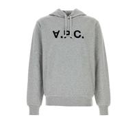 A.p.c. - Confortable SweaT-shirt en Coton Gris - Homme - Sweatshirts et sweats à capuche - Gris - Taille: M