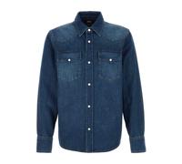 A.p.c. - Western Shirt - Homme - Chemises - Bleu - Taille: L
