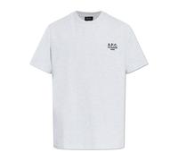 A.p.c., Homme, Tops, Gris, Taille: M T-shirt Standard Rue Madame A.p.c.