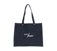A.p.c. - Je Sors Ce Soir Shopping Bag - Homme - Sacs - Bleu - Taille: ONE Size