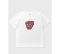 A.p.c. - Pomme Tee - Homme - Tops - Blanc - Taille: M