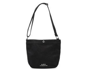 A.p.c. - Journal Small satchel - Femme - Sacs - Noir - Taille: ONE Size