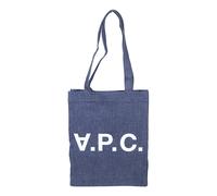 A.p.c. - Laure Tote Bag - Femme - Sacs - Bleu - Taille: ONE Size