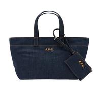 A.p.c. - Le Drummer Small Tote - Femme - Sacs - Bleu - Taille: ONE Size