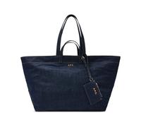 A.p.c. - Le Drummer Toile Bag - unisex - Sacs - Bleu - Taille: ONE Size