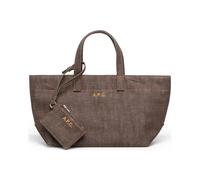 A.p.c. - Le Drummer Toile Small - Femme - Sacs - Brun - Taille: ONE Size
