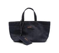 A.p.c. - Le Drummer Tote Bag - Femme - Sacs - Bleu - Taille: ONE Size