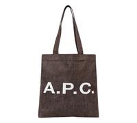 A.p.c. - Lou Tote Bag - Femme - Sacs - Brun - Taille: ONE Size