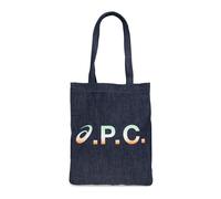A.p.c. - Lou Tote Bag - unisex - Sacs - Bleu - Taille: ONE Size