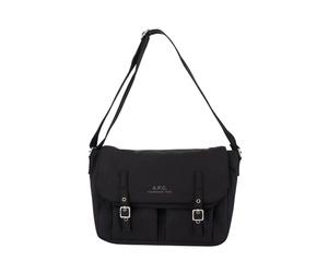 A.p.c. - Messenger Archive Crossbody - Homme - Sacs - Noir - Taille: ONE Size