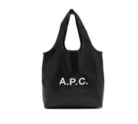 A.p.c. - Ninon Sac Cabas Épaule - Homme - Sacs - Noir - Taille: ONE Size