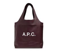 A.p.c. - Ninon Shopper Bag - Femme - Sacs - Rouge - Taille: ONE Size