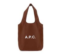 A.p.c. - Ninon Small Tote Bag - Femme - Sacs - Brun - Taille: ONE Size
