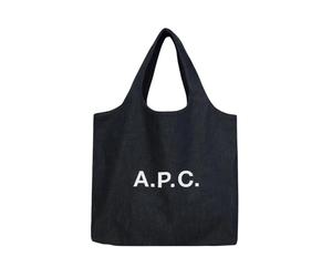 A.p.c. - Ninon Tote Bag - Femme - Sacs - Bleu - Taille: ONE Size
