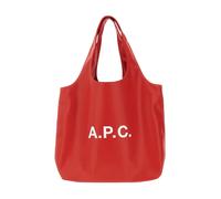 A.p.c. - Ninon Tote Bag - Femme - Sacs - Rouge - Taille: ONE Size