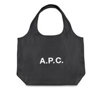 A.p.c. - Petit Sac Cabas en Cuir - Femme - Sacs - Noir - Taille: ONE Size