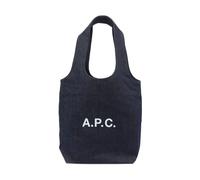 A.p.c. - Petit Sac Tote Ninon - Femme - Sacs - Bleu - Taille: ONE Size
