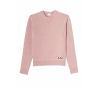 A.p.c. - Pull col rond Anna - Femme - Pulls - Rose - Taille: 40 FR