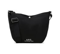 A.p.c. - Sac à Bandoulière Noir avec Impression Logo - Homme - Sacs - Noir - Taille: ONE Size
