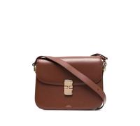 A.p.c. - Sac bandoulière Grace - Homme - Sacs - Brun - Taille: ONE Size