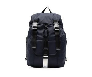 A.p.c. - Sac bandoulière Trek - Homme - Sacs - Bleu - Taille: ONE Size