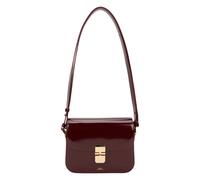 A.p.c. - Sac bandoulière Virginie Box - Femme - Sacs - Rouge - Taille: ONE Size